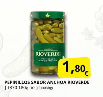 Supermercados MAS RIOVERDE Pepinillos sabor anchoa oferta
