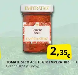 Supermercados MAS EMPERATRIZ Tomate seco aceite gir oferta
