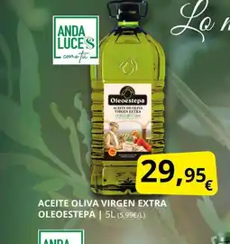 Supermercados MAS OLEOESTEPA Aceite oliva virgen extra oferta