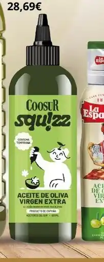 Supermercados MAS COOSUR Aceite o.v.e. cosecha tempr squizz oferta