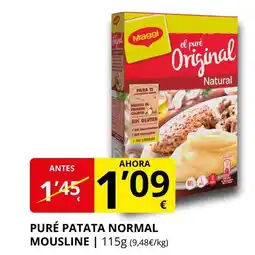 Supermercados MAS MOUSLINE Puré patata normal oferta