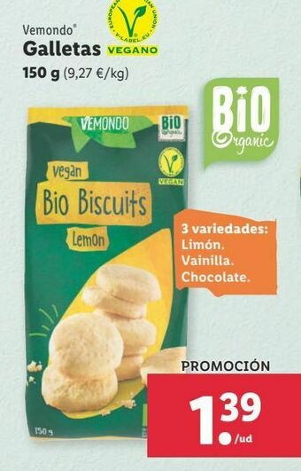 Lidl Galletas oferta