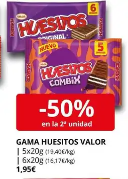 Supermercados MAS VALOR Gama huesitos oferta
