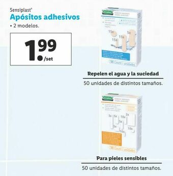 Lidl Apósitos para ampollas sensiplast oferta