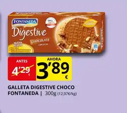 Supermercados MAS FONTANEDA Galleta digestive choco oferta