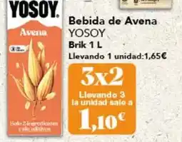 Gadis Yosoy - bebida de avena oferta