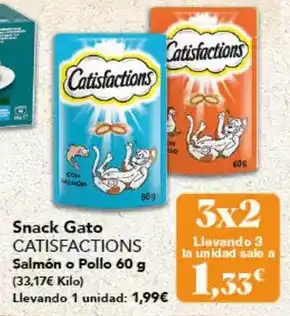 Catisfactions - snack gato