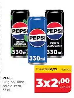 Alimerka Pepsi - original oferta