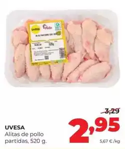 Alimerka Uvesa - alitas de pollo oferta