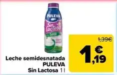 Carrefour Market Puleva - llet semidesnatada sense lactosa oferta