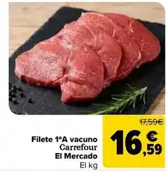 Carrefour Market Carrefour el mercado - bistec 1a a de bovi oferta
