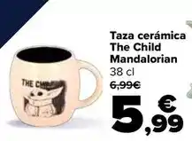 Carrefour Taza cerámica the child mandalorian oferta