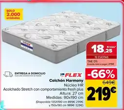 Carrefour Flex - colchón harmony oferta