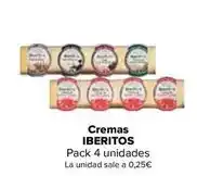 Carrefour Market Ibéritos - cremes oferta