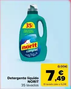 Carrefour Market Norit - detergent líquid oferta