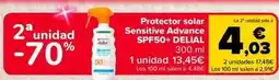Carrefour Market Delial - protector solar sensitive advance spf50+ oferta