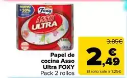 Carrefour Market Foxy - paper de cuina asso ultra oferta