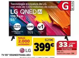 Carrefour Lg - tv 55 55qned70a6a aeu oferta