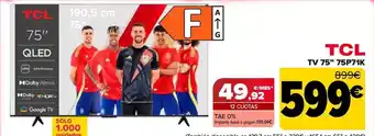 Carrefour Tcl - tv 75 75p71k oferta