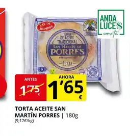 Supermercados MAS Torta aceite san martín porres oferta