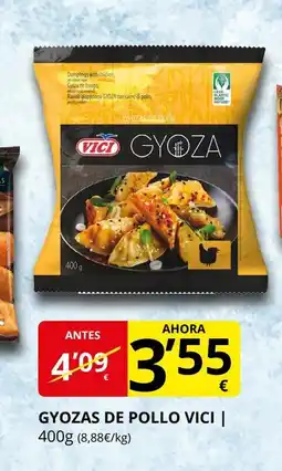 Supermercados MAS VICI Gyozas de pollo oferta