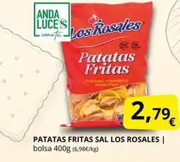 Supermercados MAS LOS ROSALES Patatas fritas sal oferta