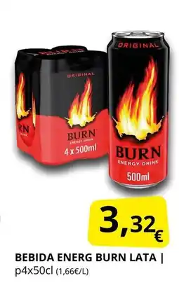Supermercados MAS BURN Bebida energ lata oferta