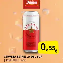 Supermercados MAS ESTRELLA DEL SUR Cerveza oferta