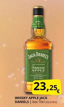 Supermercados MAS JACK DANIELS Whisky apple oferta