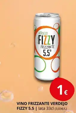Supermercados MAS FIZZY 5.5 Vino frizzante verdejo oferta