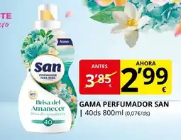 Supermercados MAS SAN Gama perfumador oferta