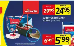 Supermercados MAS VILEDA Cubo turbo smart oferta
