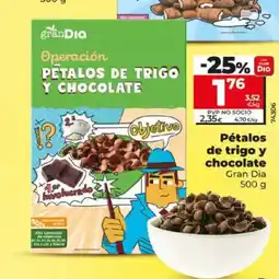 Dia GRAN DIA Pétalos de trigo y chocolate oferta