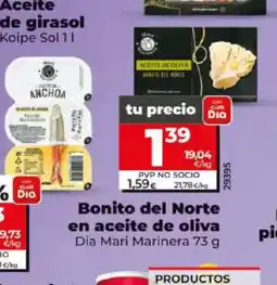 Dia DIA MARI MARINERA Bonito del Norte en aceite de oliva oferta