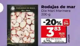 Dia DIA MARI MARINERA Rodajas de mar oferta