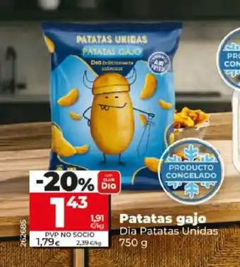 Dia DIA PATATAS UNIDAS Patatas gajo oferta