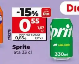 Dia SPRITE oferta