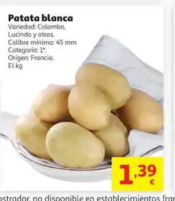 Alcampo Patata blanca oferta