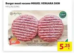Alcampo MIGUEL VERGARA SKIN Burger meat vacuno oferta