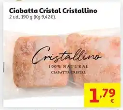 Alcampo Ciabatta Cristal Cristallino oferta