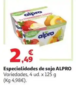 Alcampo ALPRO Especialidades de soja oferta