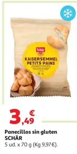 Alcampo SCHÄR Panecillos sin gluten oferta