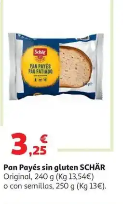 Alcampo GULLÓN Pan Payés sin gluten oferta