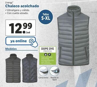 Lidl Chaleco livergy oferta