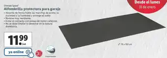 Lidl Alfombras ultimate speed oferta