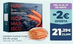 La Sirena Austral - gambon crudo oferta