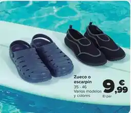 Carrefour Zueco o escarpín oferta