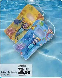 Carrefour Tabla hinchable oferta