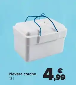 Carrefour Nevera corcho oferta