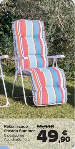 Carrefour Relax lacado flocado Summer oferta